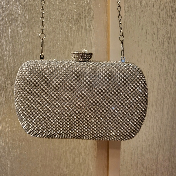 Rhinestone clutch purse - Picture 3 of 3